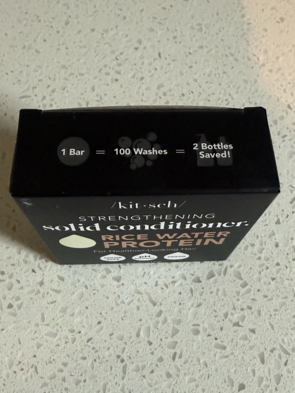 Kitsch Nourishing Solid Shampoo - Castor Oil (Cream / Brown Text) - Picture 6 of 6